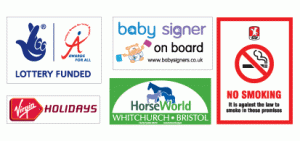 Printed Car Window Stickers